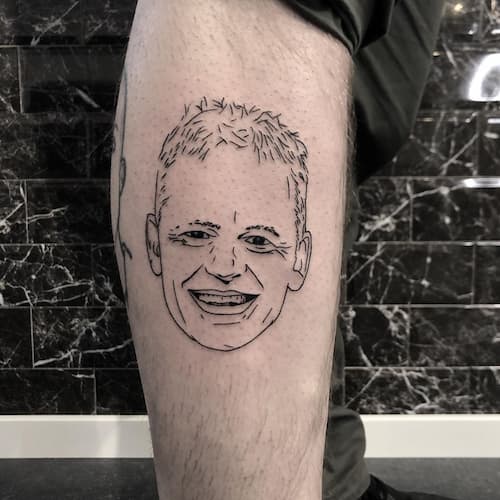  Fine line tattoo København - Tatovering hos West Bridge